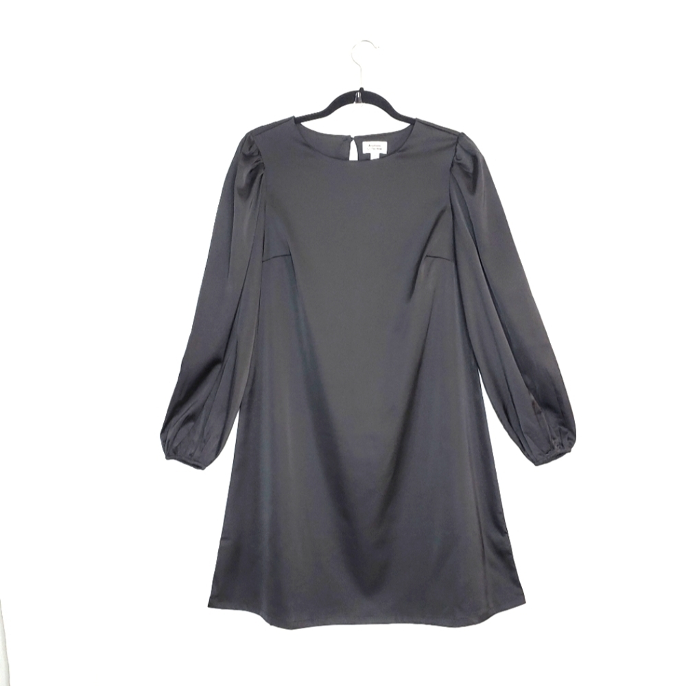 Shopdandy, the Drop black, long sleeved, sheath dress. Size Large.